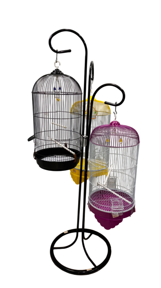 حامل اقفاص الطيور