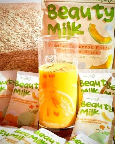 BEAUTY MILK Premium japanese melon colagen drink 1...