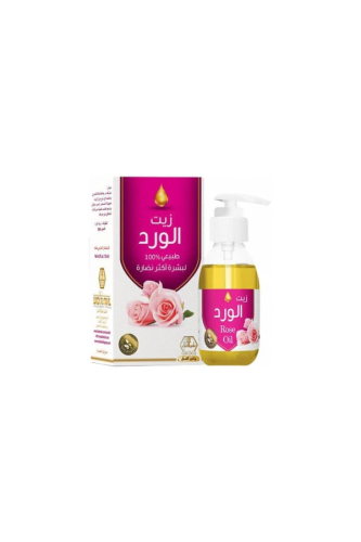 وادي النحل زيت جسم زيت الورد 125 مل