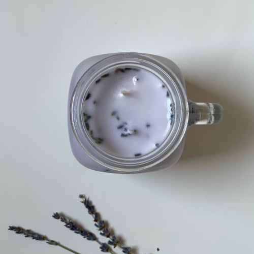 Lavender smoothie candle