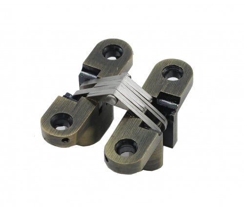 مفصلات مخفية لون برونز 44ملي * 12.7ملي