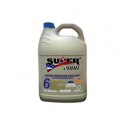 ماء راديتر سوبر2000 اللون ازرق تعيئة امريكا متوافق مع جميع السيارات اليابانية ميتسوبيشي (بنزين) COOLANT BLUE 6/1