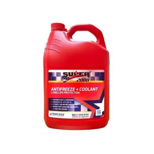ماء راديتر سوبر2000 اللون أحمر  أضافة فقط  COOLANT RED 6\1