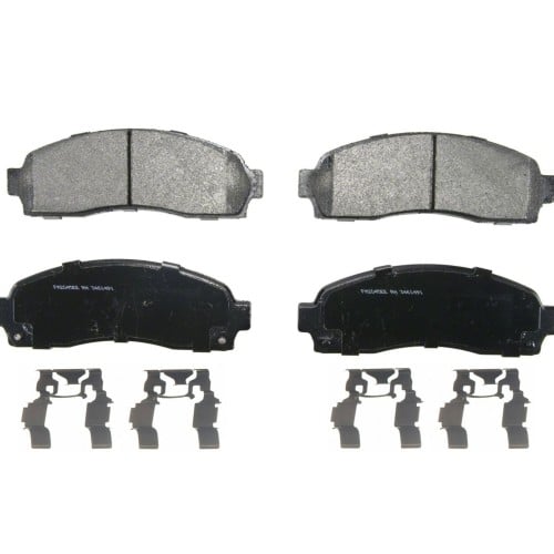 قماش فرامل امامي فورد اكسبلور - فورد مونتنير موديل 2002 - 2005  وفورد رانجر موديل 2003-2011 BR114 BREAKE PAD سيراميك طقم كامل للجهتين صناعة صينية جودة عالية