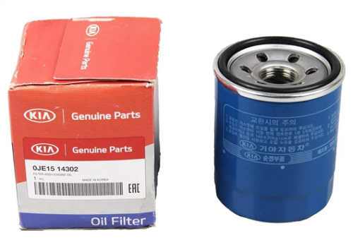 فلتر زيت مكينة كيا اسبورتاج 2005-2021 سورينتو 2004-2019 رقم 0JE15-14302 اصلي وكالة