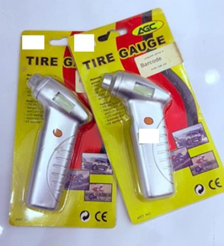 جهاز عيار هواء ضغط الكفرات عالي الدقة الكتروني (رقمي) لكل السيارات بشاشة صناعة صينية