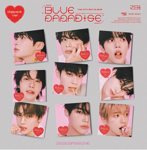 ZEROBASEONE - BLUE PARADISE [Digipack Ver.Random ver