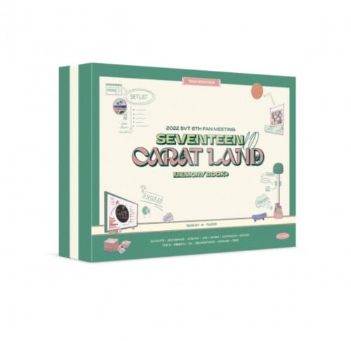 SEVENTEEN - 2022 SVT 6TH FAN MEETING SEVENTEEN in CARAT LAND MEMORY BOOK+ DVD