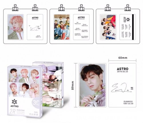 Astroفوتوكارد مع تواقيع