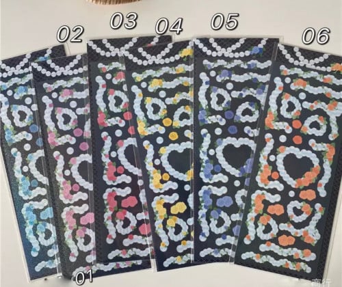 ستيكرز ورد زينة فوتوكارد