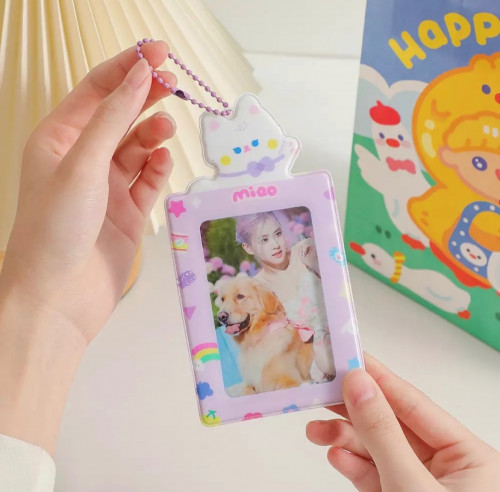 حامل فوتوكارد قطة موف