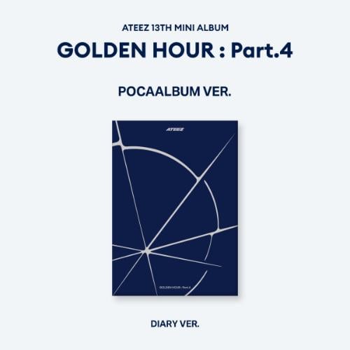 에이티즈(ATEEZ) - GOLDEN HOUR : Part.4 [Poca Album Ver. - Diary Ver.]