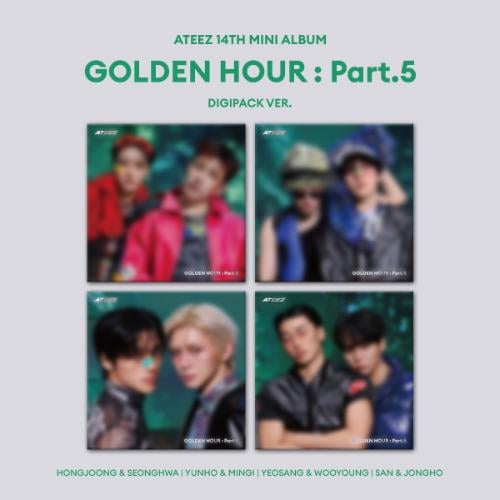 에이티즈(ATEEZ) - GOLDEN HOUR : Part.5 [Digipack Unit Ver. - Random Cover]
