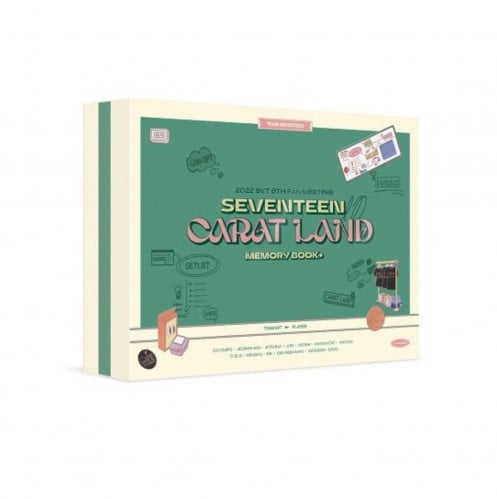 SEVENTEEN - 2022 SVT 6TH FAN MEETING SEVENTEEN in CARAT LAND MEMORY BOOK+ DIGITAL CODE