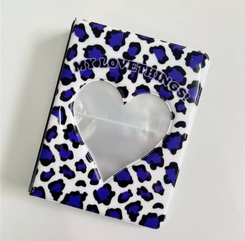 ملف للفوتوكاردز  ازرق 64 جيب