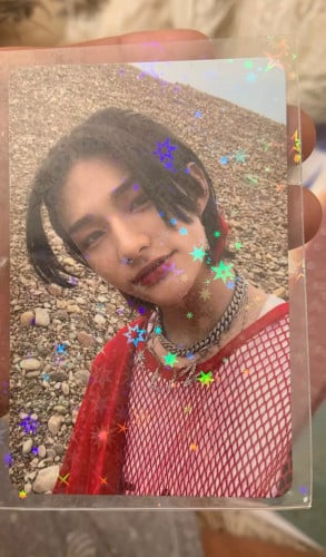 حامي فوتوكارد لامع نجوم صغيره ( 5حبات)