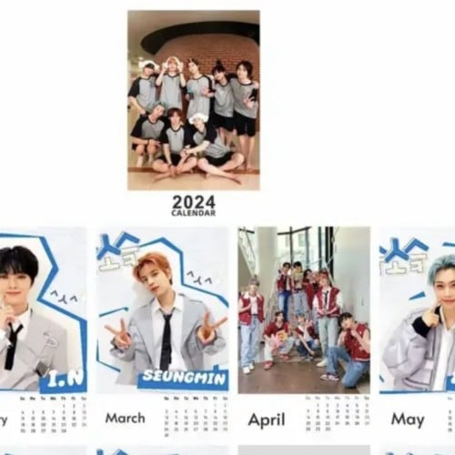 ستاند صور وتقويم Straykids 2024