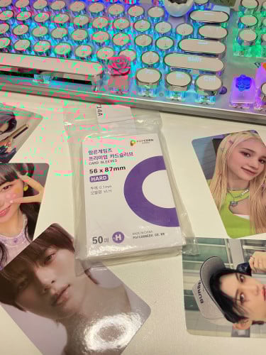 ورق شفاف حامي فوتوكارد popcorn  (10 حبات)