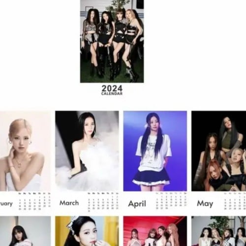ستاند صور وتقويم Blackpink 2024