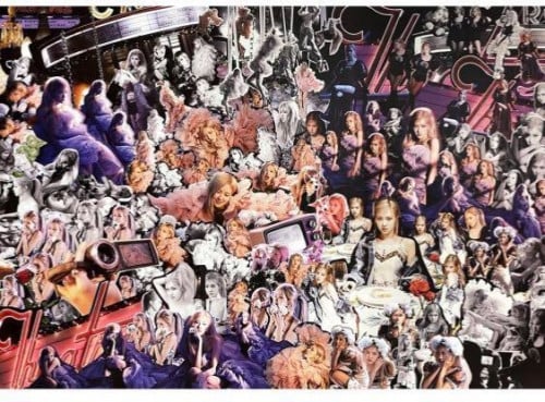 بوستر Rose 85x60cm