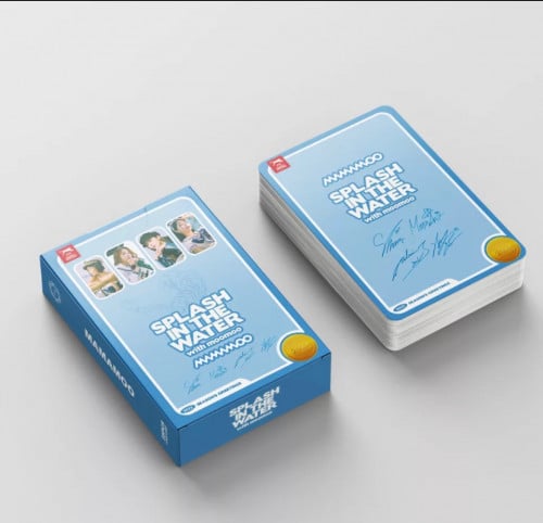 فوتوكارد Mamamoo (splash in the water