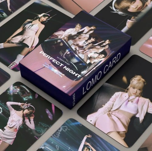 فوتوكارد Lesserafim ( Perfect Night )