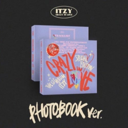 ITZY Album Vol. 1 - CRAZY IN LOVE (PHOTOBOOK Ver.)