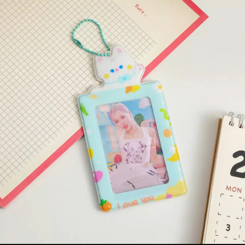 حامل فوتوكارد قطة سماوي (Love you)