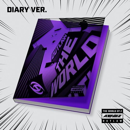 ATEEZ - THE WORLD EP.2 : OUTLAW [Diary Ver.]