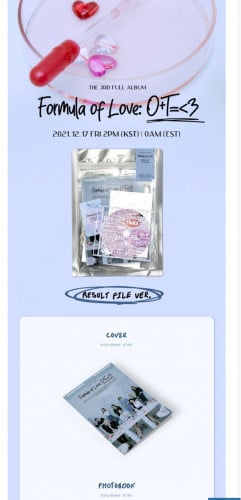 Twice Album Vol. 3 - Formula of Love (Result File Ver.)