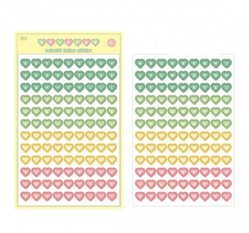 ستيكرز اصفر زينة فوتوكارد B2