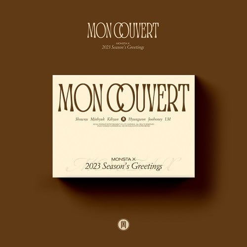MONSTA X - 2023 SEASON'S GREETINGS : MON COUVERT [Desk Calendar Ver.]