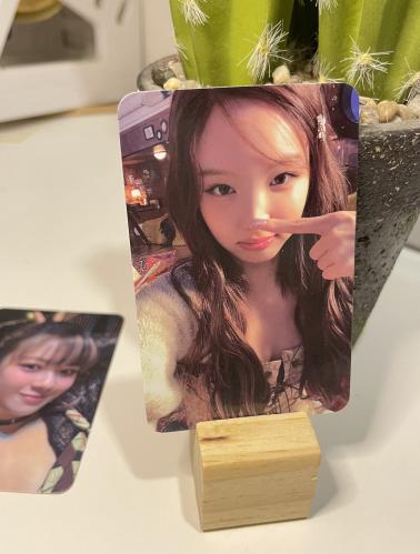 Pre-order photocard twice