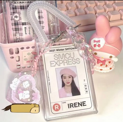 حامل فوتوكارد شفاف قلب