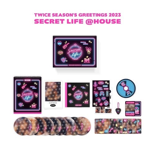 TWICE - SEASON'S GREETINGS 2023 SECRET LIFE @HOUSE