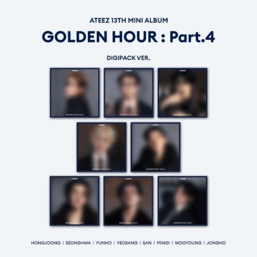에이티즈(ATEEZ) - GOLDEN HOUR : Part.4 [Digipack Ver. - Random Cover]