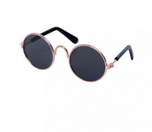 نظارات الدمى اسود