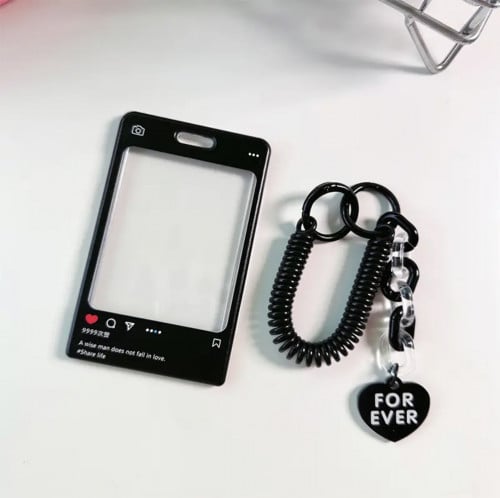 حامل فوتوكارد الانستقرام اسود