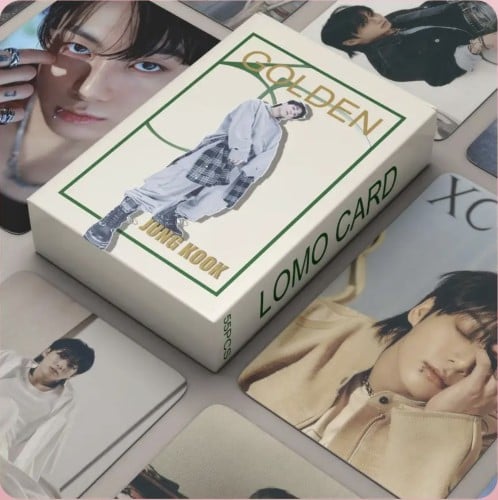 55 فوتوكارد jungkook Golden