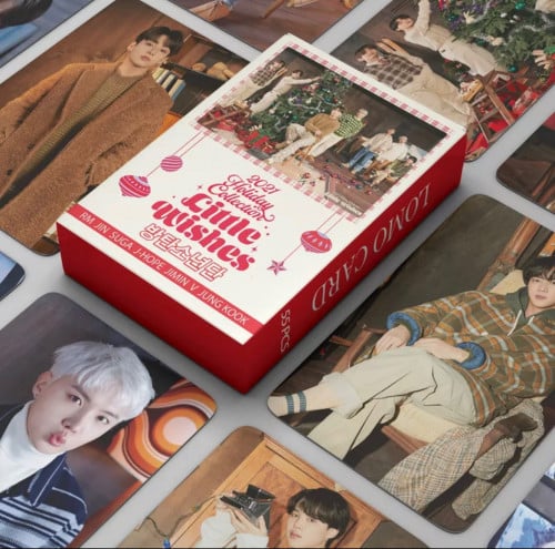 BTS فوتوكارد (Little wishes) الكريسماس