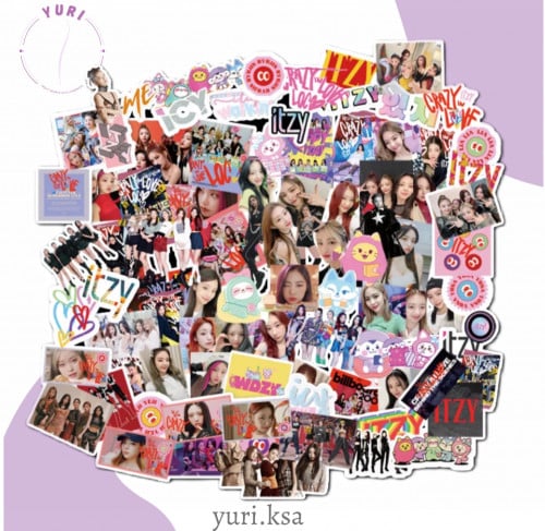 Itzy ستيكرات 20حبة
