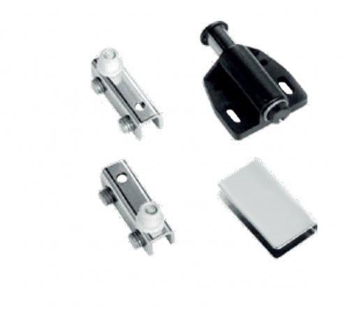 مغناطيس أثاث درفة لون أسود