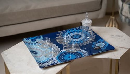 M caramba blue tray