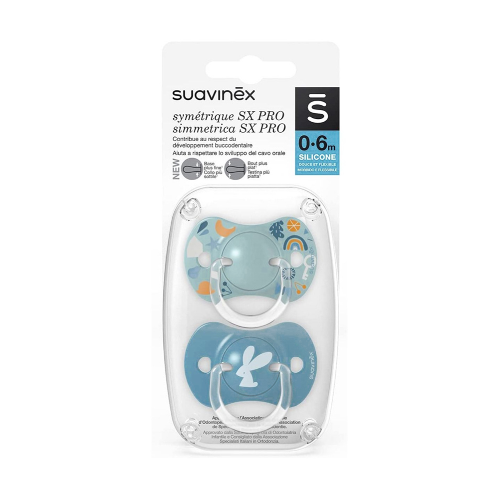 Suavinex Chupete Silicona Fisiologico SX Pro Zero-Zero -2 A 2M