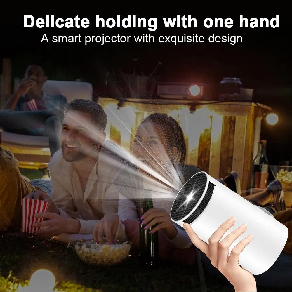 جهاز عرض Magcubic Hy300 4K - تجربة سينما منزلية رائعة مع Android 11 و1080P  - Onyx