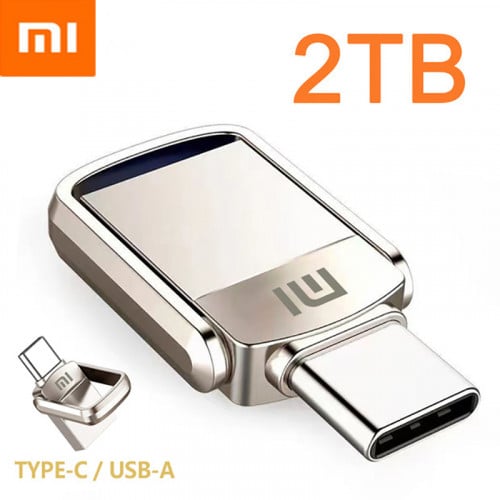 شاومي فلاشة 2 تيرا بايت ثنائية مزدوجة USB 3.1 Type...