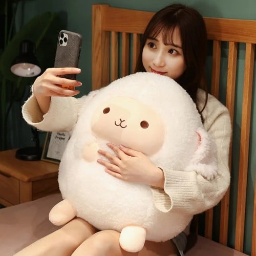 Kawaii خروف ألعاب من القطيفة محشوة 40 سم