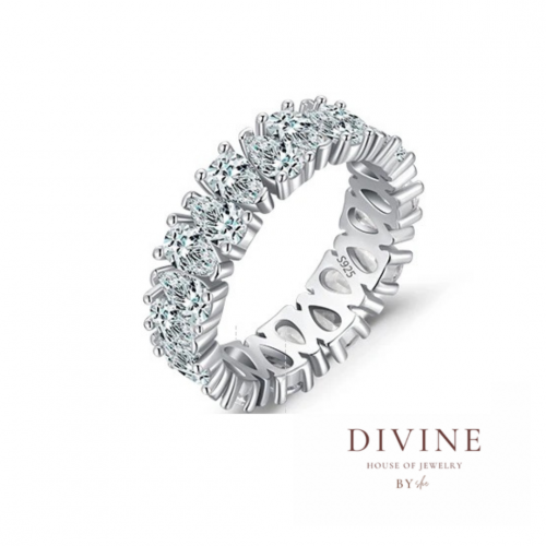 drops main stone silver 925 ring