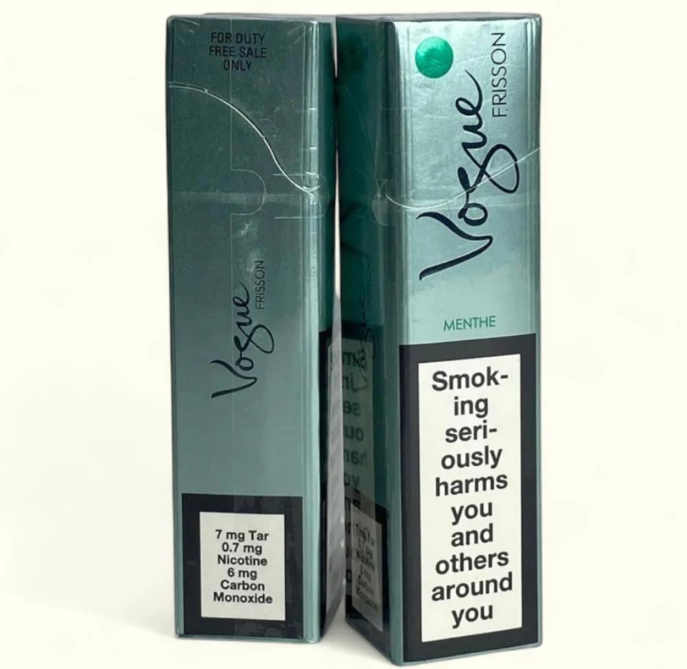 vogue menthol cigarettes near me فوج نعناع بارد - Vogue fission menthol