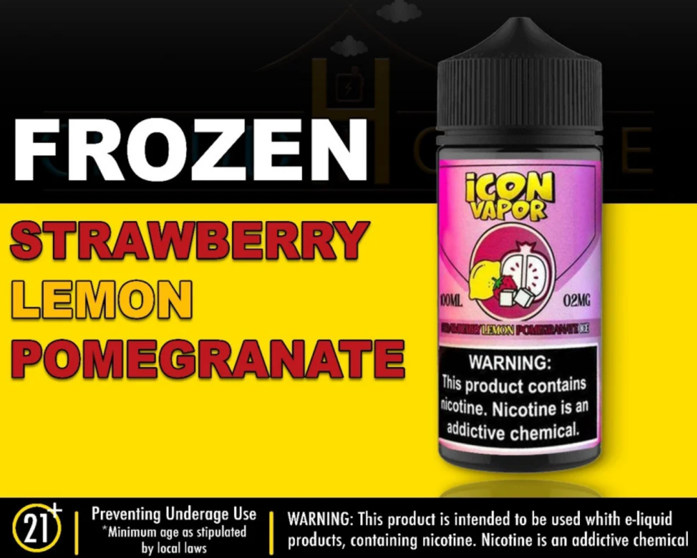ICON VAPOR STRAWBERRY LEMON POMEGRANATE 100ML / 2MG